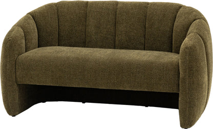 Gallery Direct Atella 2 Seater Sofa in Moss Green