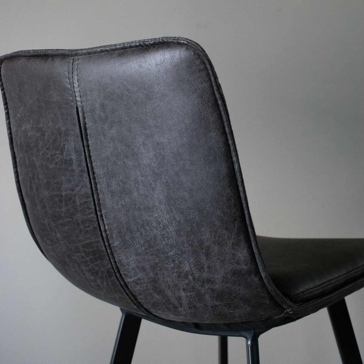Gallery Direct Pair of Palmer Bar Chairs in Grey
