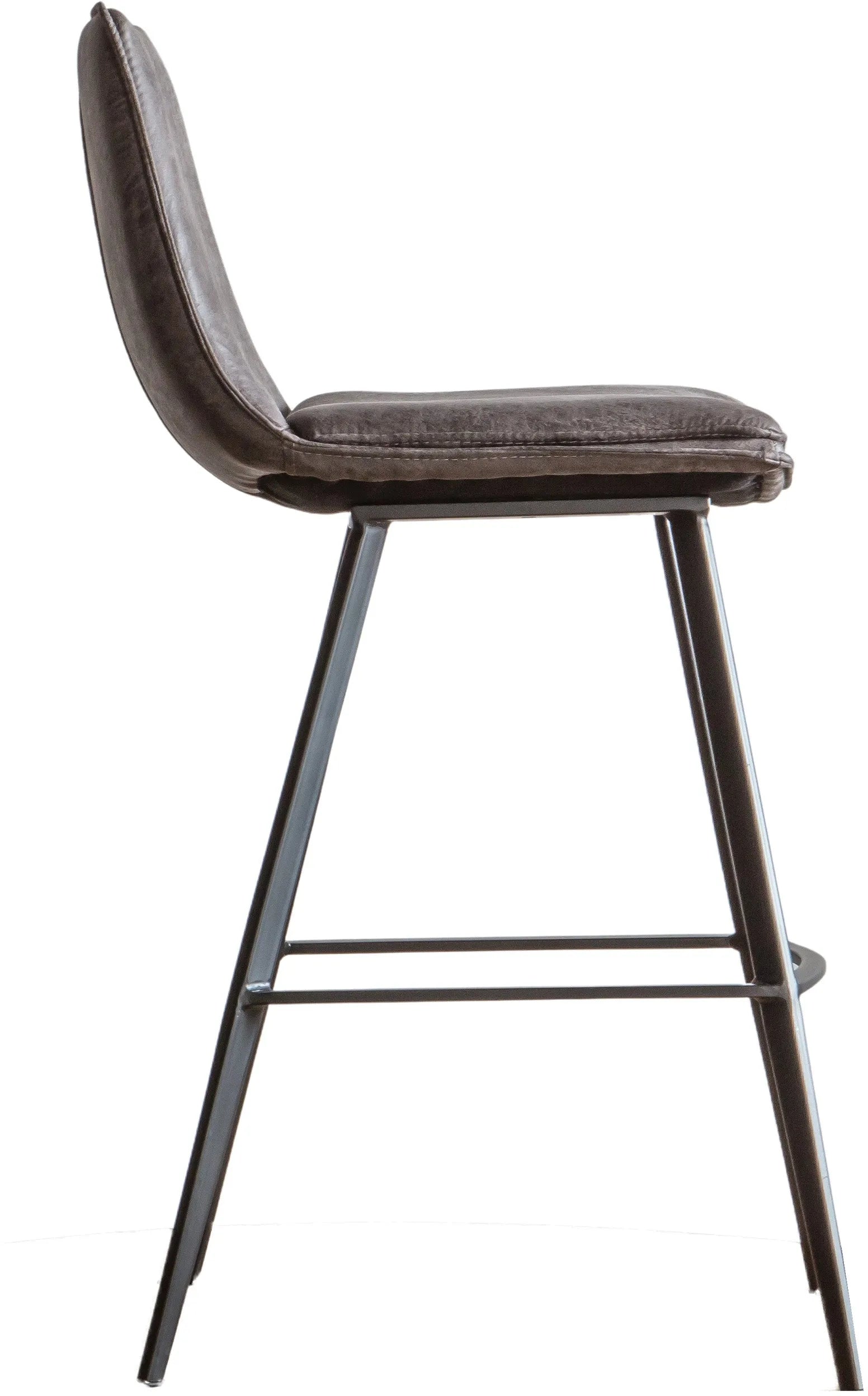 Gallery Direct Pair of Palmer Bar Chairs in Grey