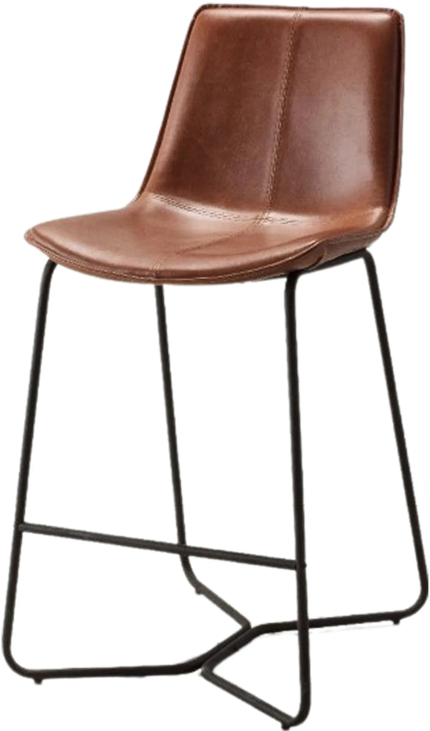 Gallery Direct Pair of Hawking Bar Chairs in Brown