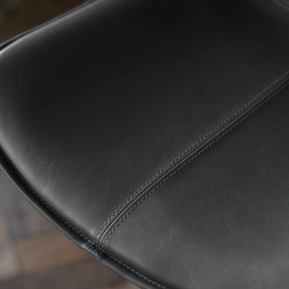 Gallery Direct Pair of Hawking Bar Chairs in Charcoal
