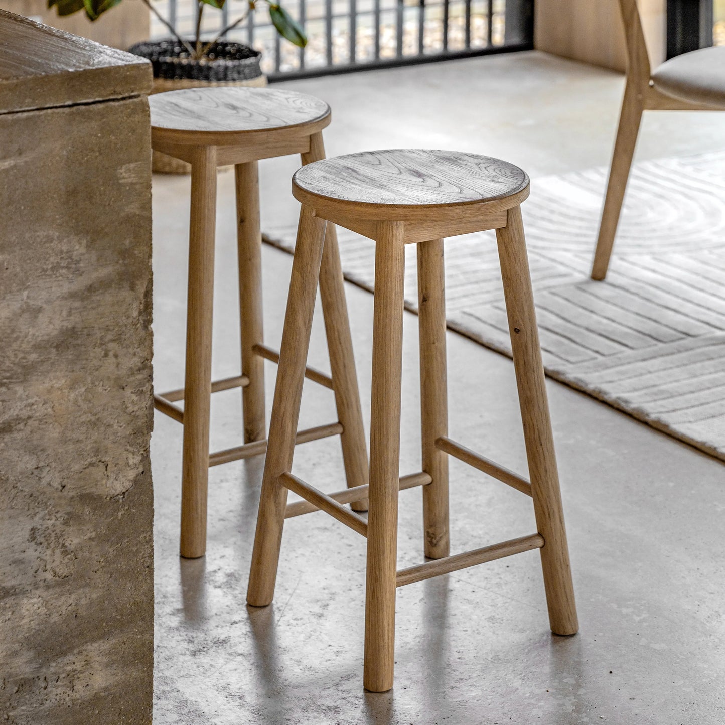 Gallery Direct Hatfield Stool Natural