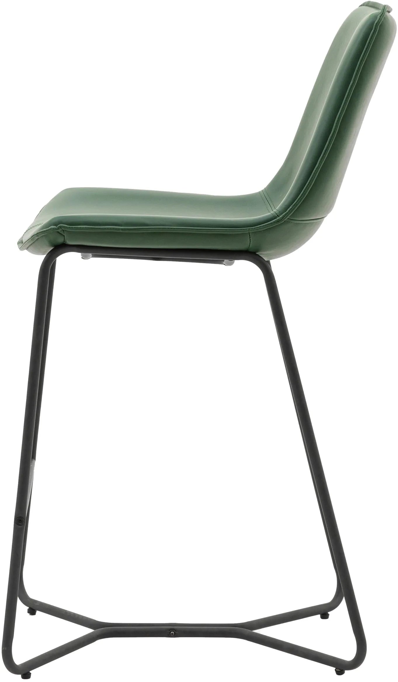 Gallery Direct Pair of Hawking Bar Chairs in Green