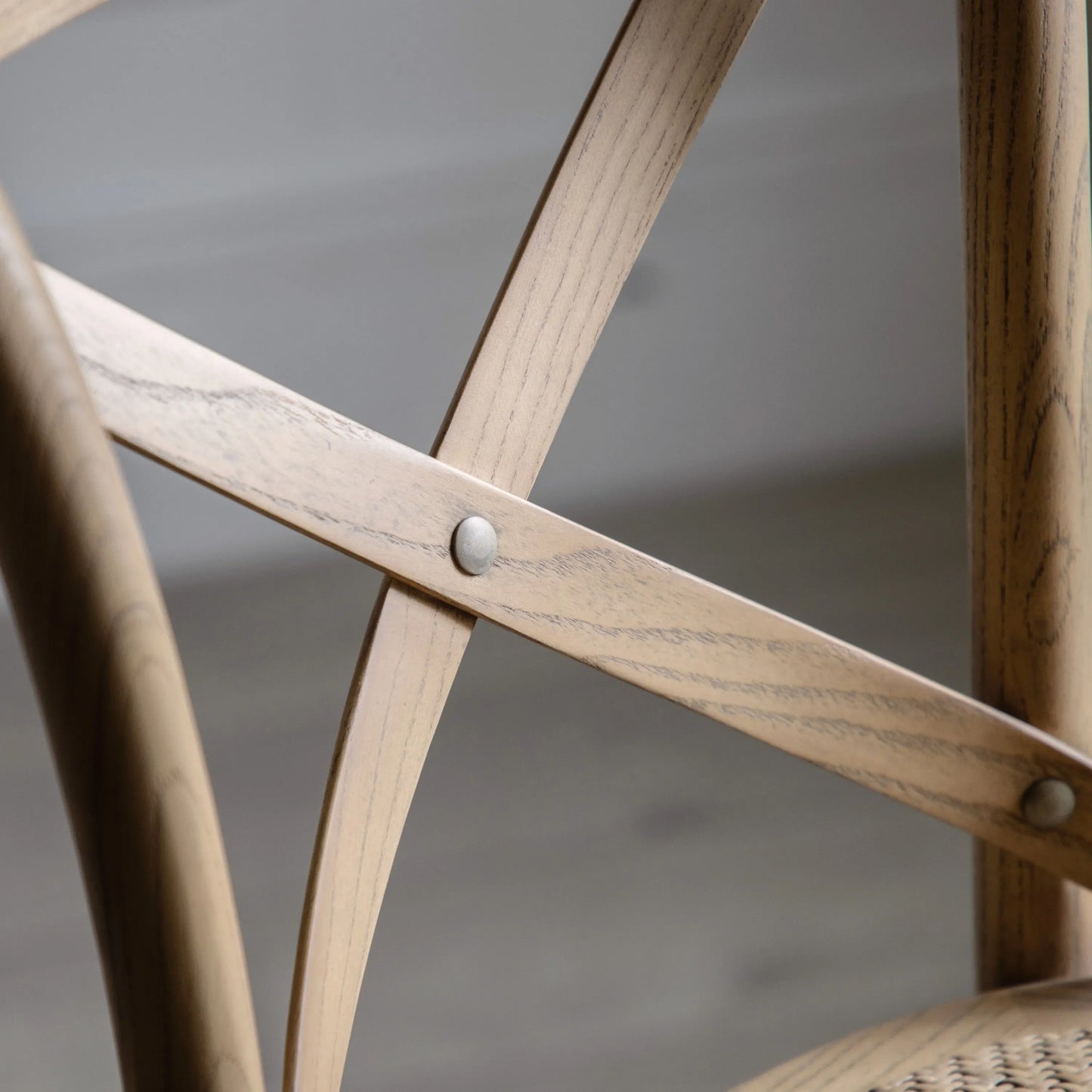 Gallery Direct Cafe Pair of Stools in Natural Rattan