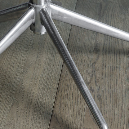 Gallery Direct Curie Swivel Chair in Vintage Brown Leather