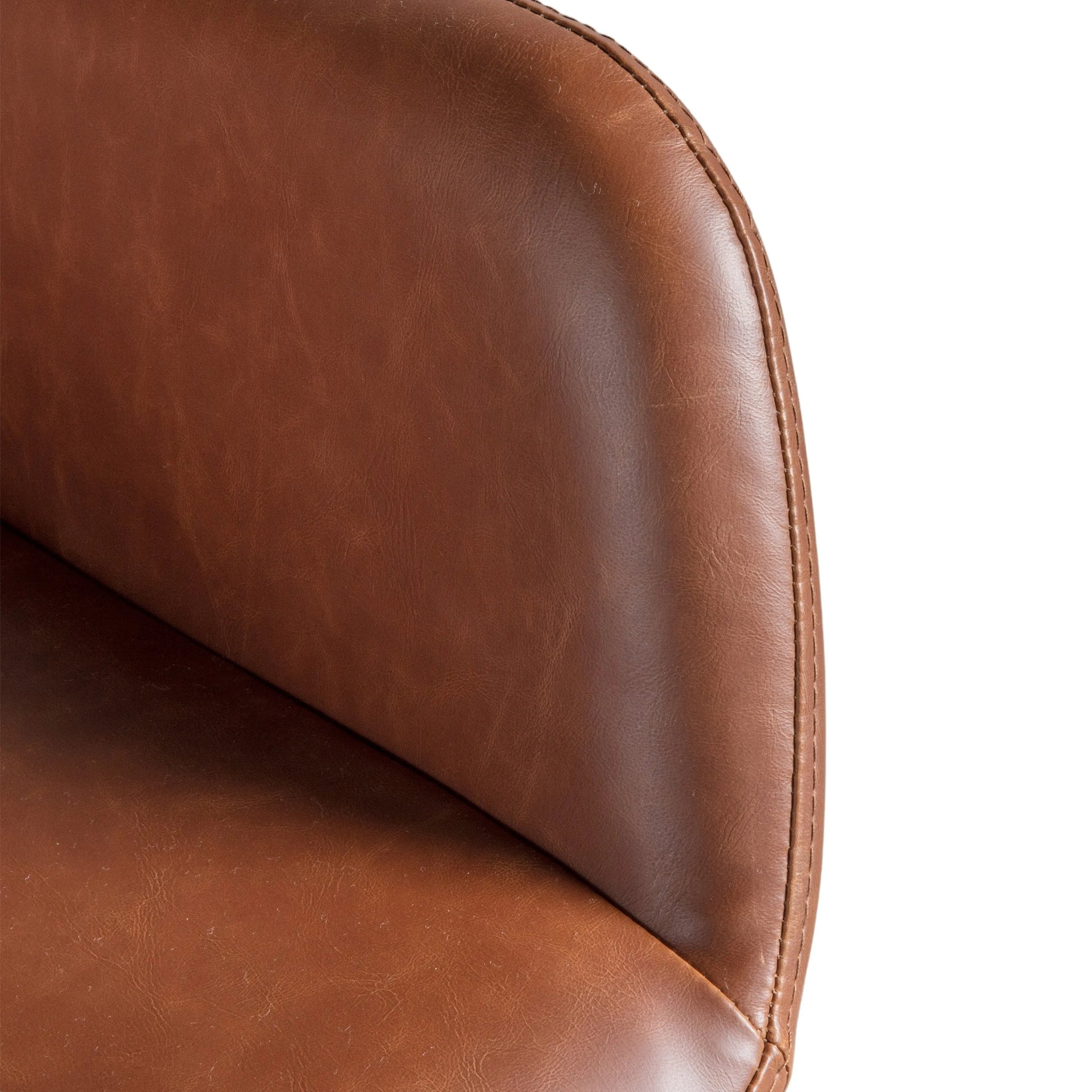 Gallery Direct Faraday Swivel Chair in Brown