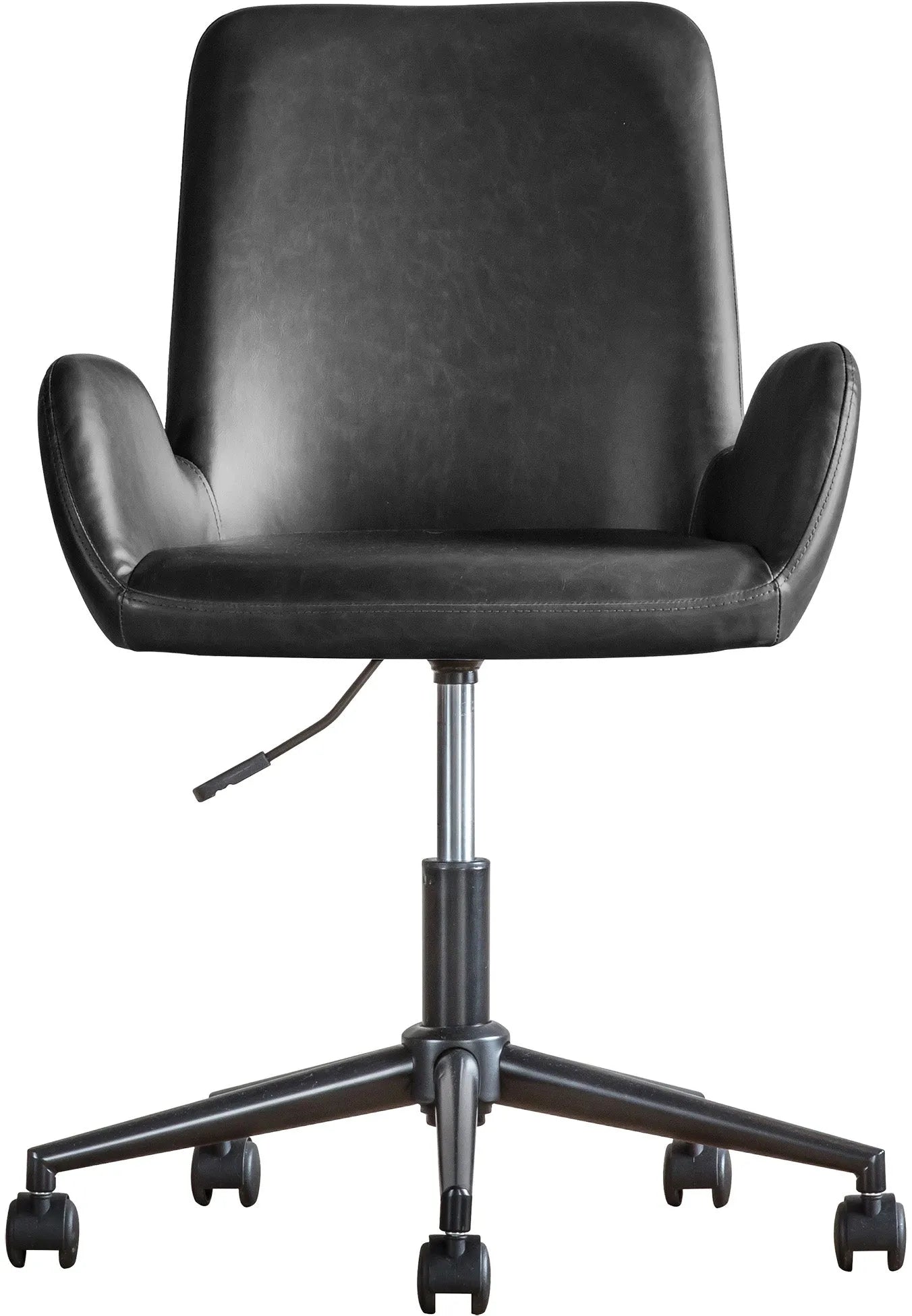 Gallery Direct Faraday Swivel Chair in Charcoal