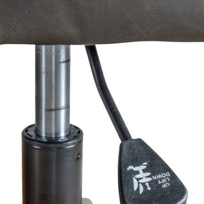 Gallery Direct Faraday Swivel Chair in Charcoal