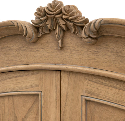 Gallery Direct Chic 2 Door Wardrobe Weathered