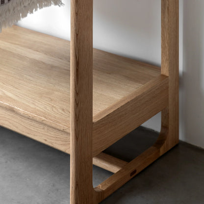 Gallery Direct Craft Open Wardrobe in Natural