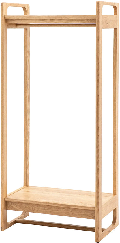 Gallery Direct Craft Open Wardrobe in Natural