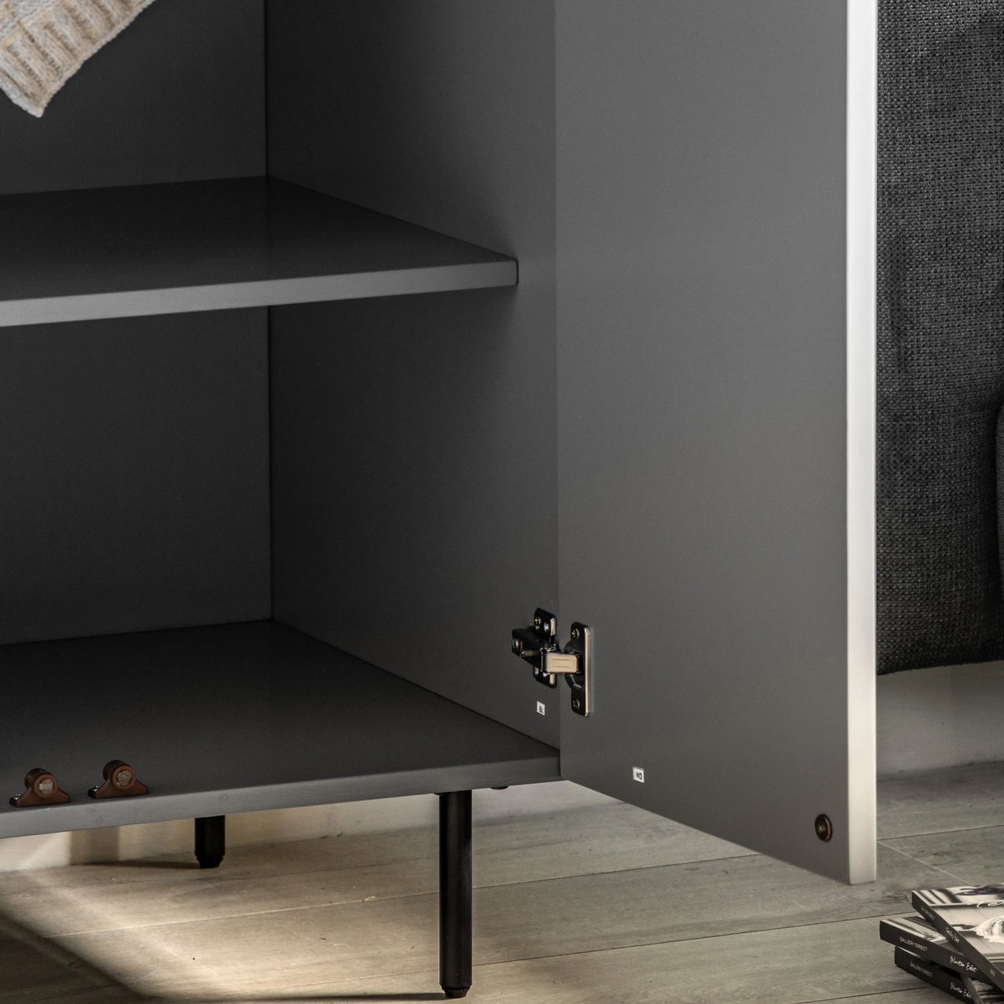 Gallery Direct Buckhurst Wardrobe in Grey