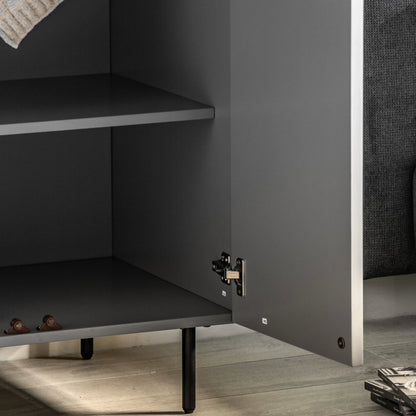 Gallery Direct Buckhurst Wardrobe in Grey