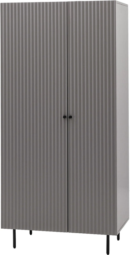 Gallery Direct Buckhurst Wardrobe in Grey