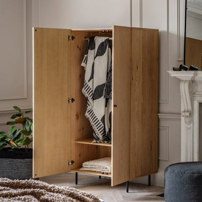 Gallery Direct Ashdown 2 Door Wardrobe