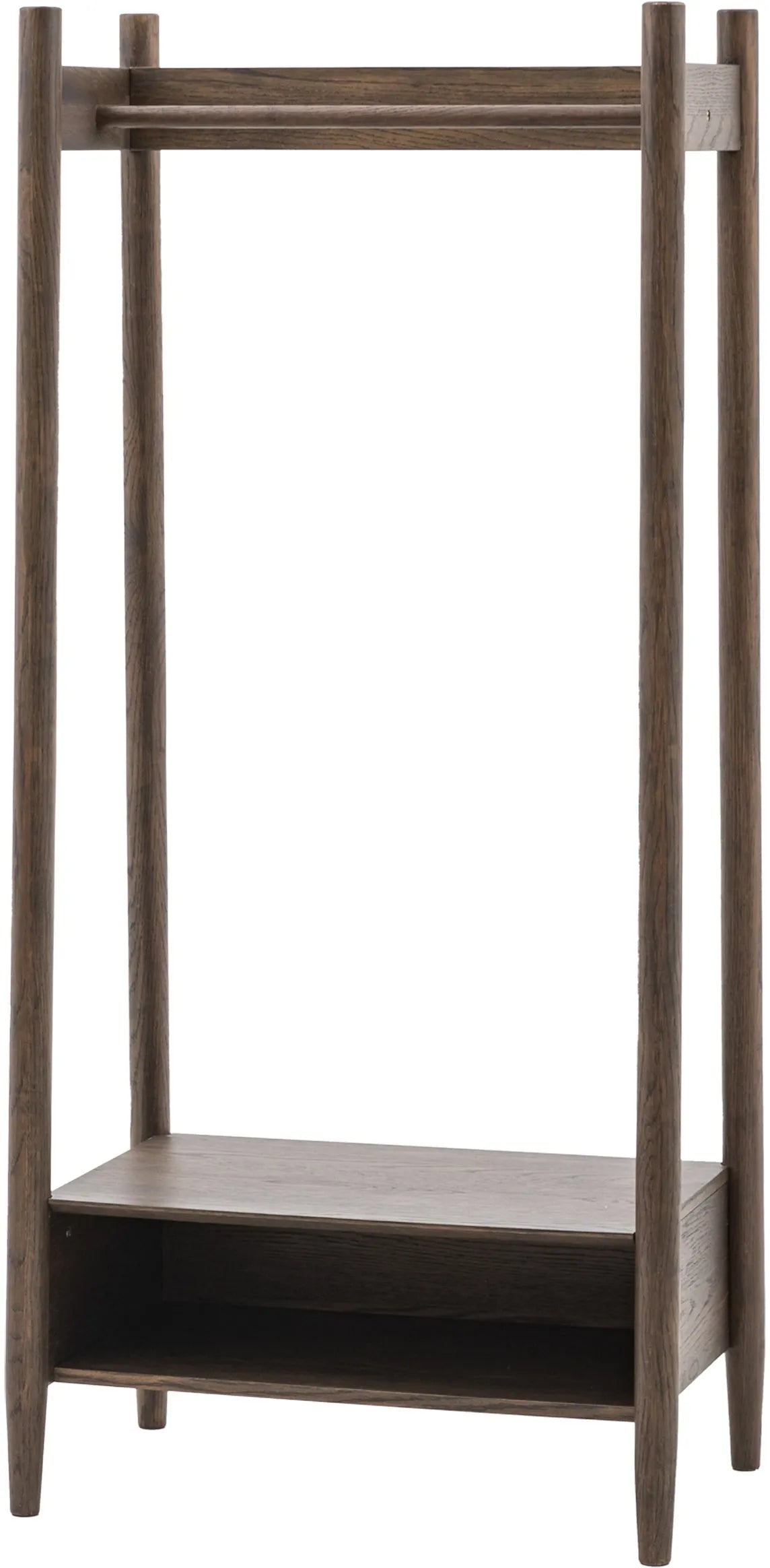 Gallery Direct Hatfield Open Wardrobe Smoked