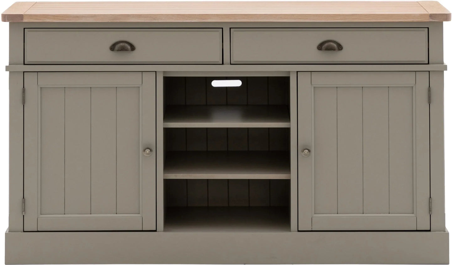Gallery Direct Eton 2 Door 2 Drawer Sideboard in Prairie