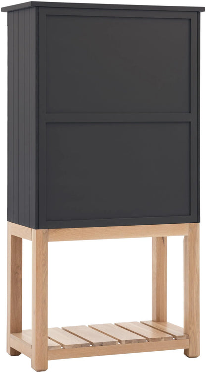 Gallery Direct Eton 2 Door Cupboard in Meteor