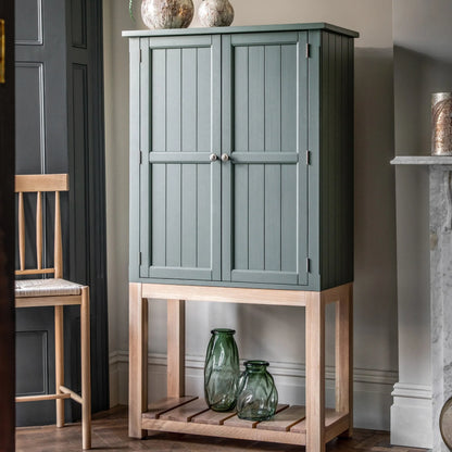 Gallery Direct Eton 2 Door Cupboard in Moss