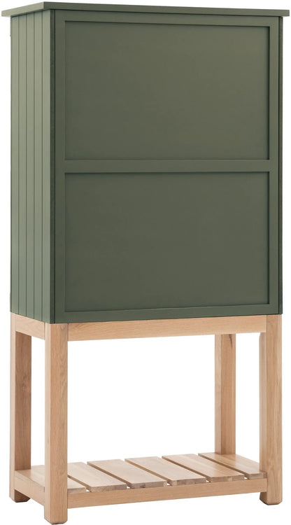 Gallery Direct Eton 2 Door Cupboard in Moss