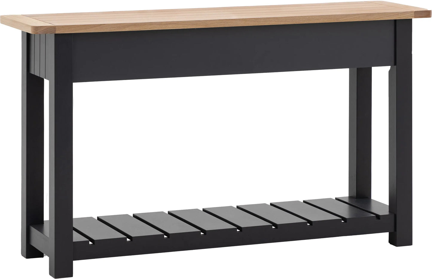 Gallery Direct Eton 2 Drawer Console in Meteor