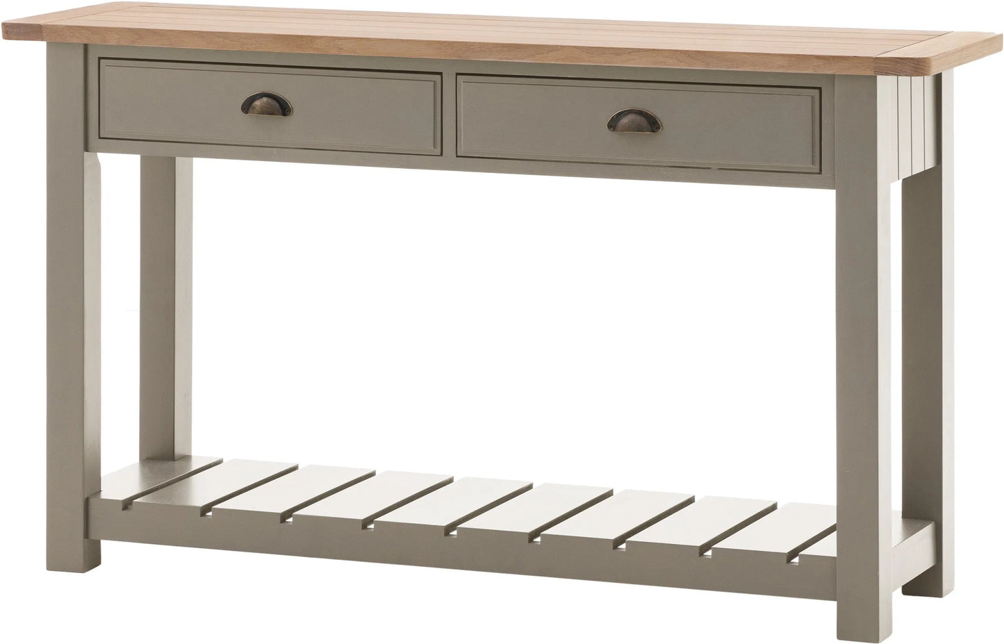 Gallery Direct Eton 2 Drawer Console in Prairie