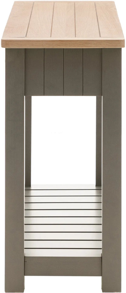 Gallery Direct Eton 2 Drawer Console in Prairie