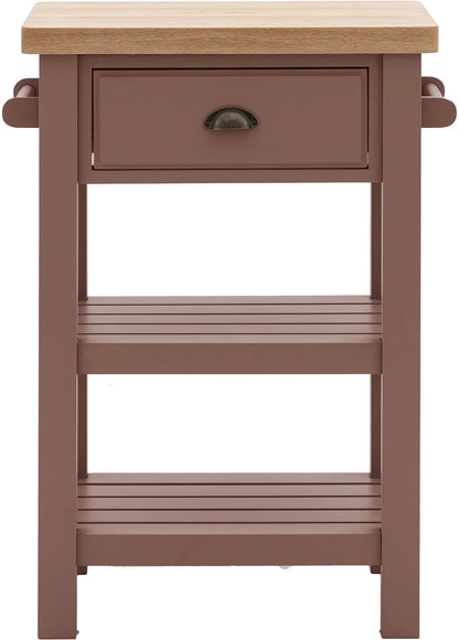 Gallery Direct Eton Butchers Block in Clay