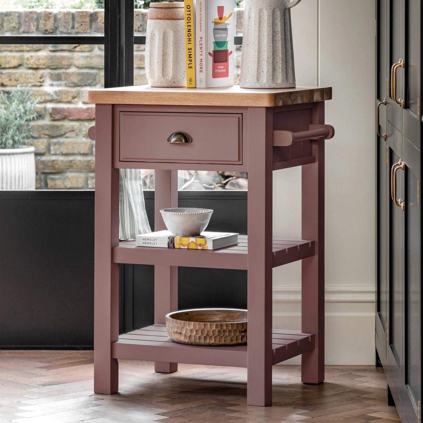 Gallery Direct Eton Butchers Block in Clay