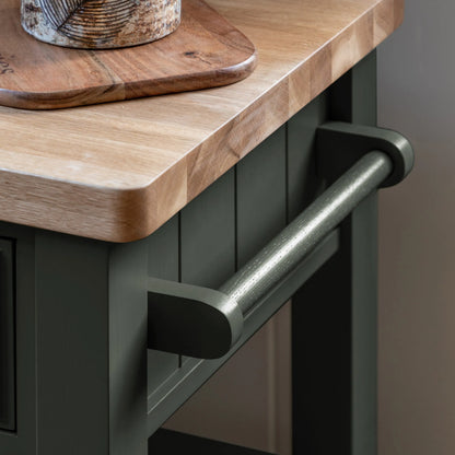 Gallery Direct Eton Butchers Block in Moss