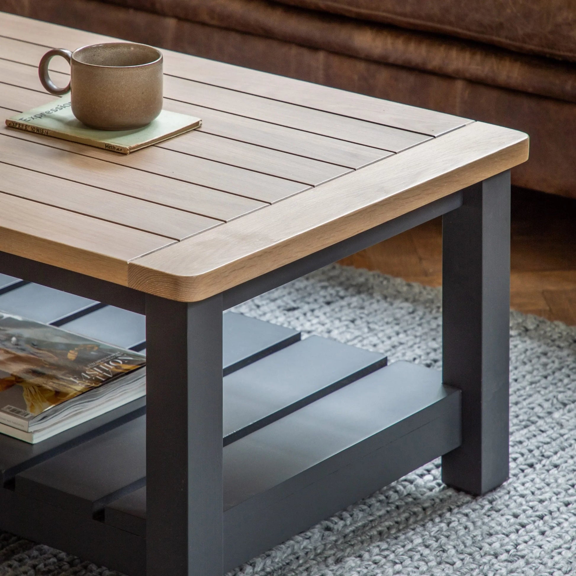 Gallery Direct Eton Coffee Table in Meteor