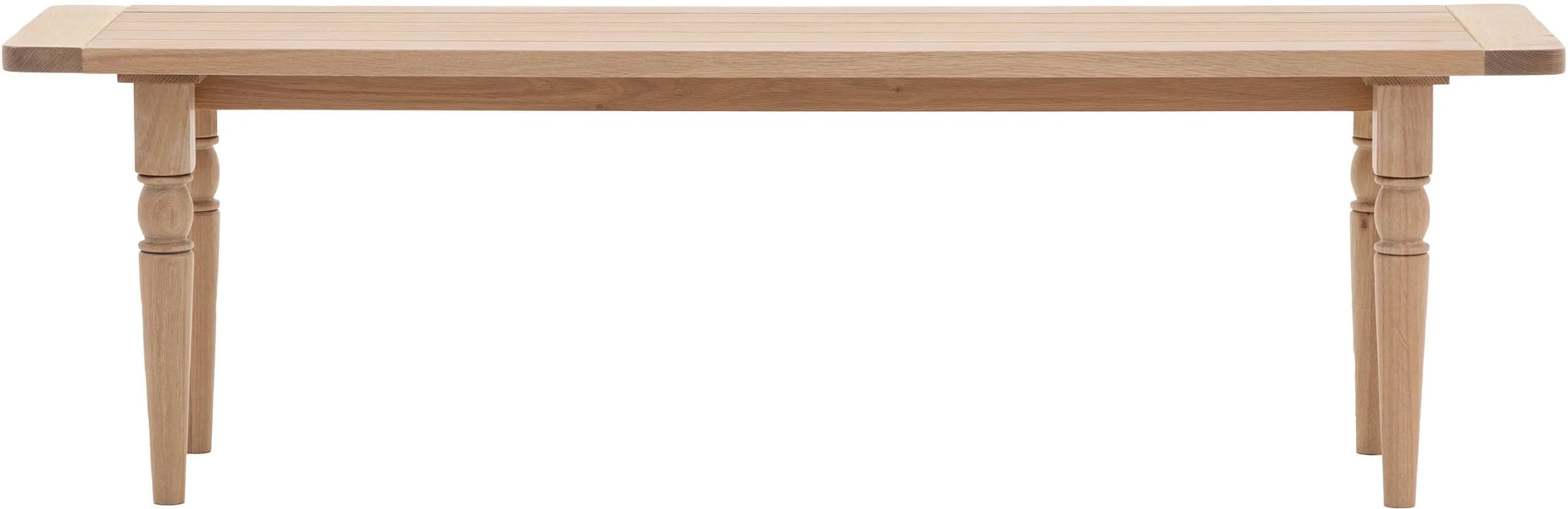 Gallery Direct Eton Dining Bench in Natural