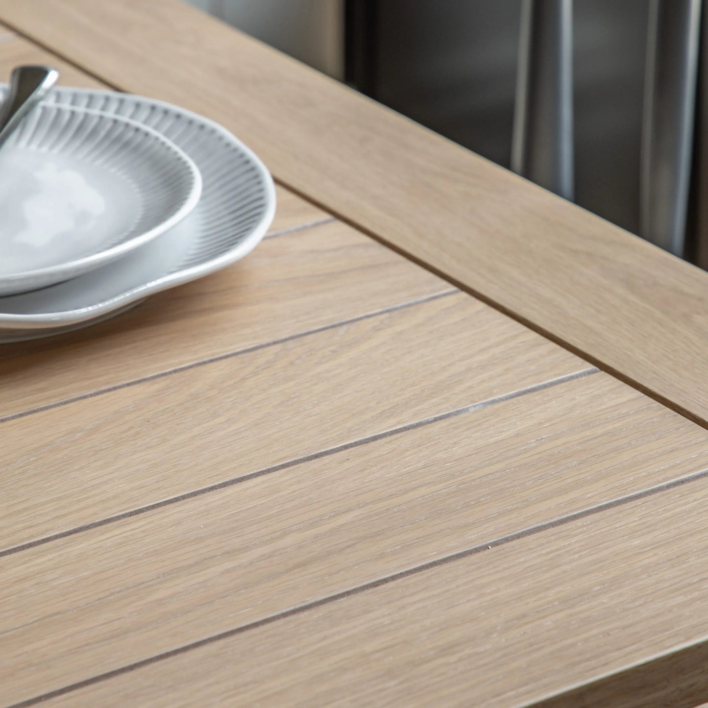 Gallery Direct Eton Extending Dining Table in Meteor