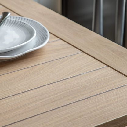 Gallery Direct Eton Extending Dining Table in Meteor