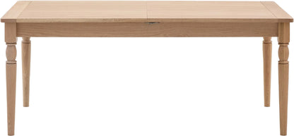 Gallery Direct Eton Extending Dining Table in Natural