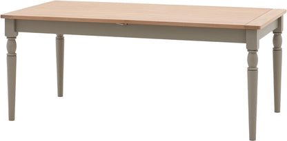 Gallery Direct Eton Extending Dining Table in Prairie