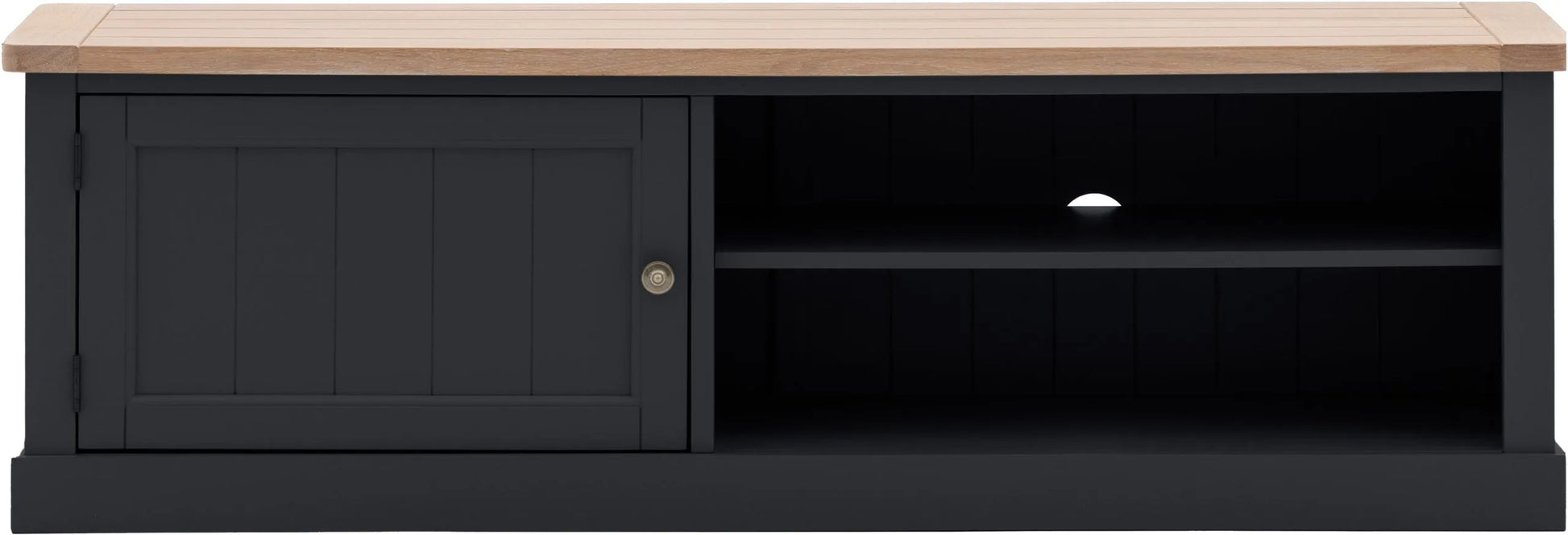 Gallery Direct Eton Media Unit in Meteor