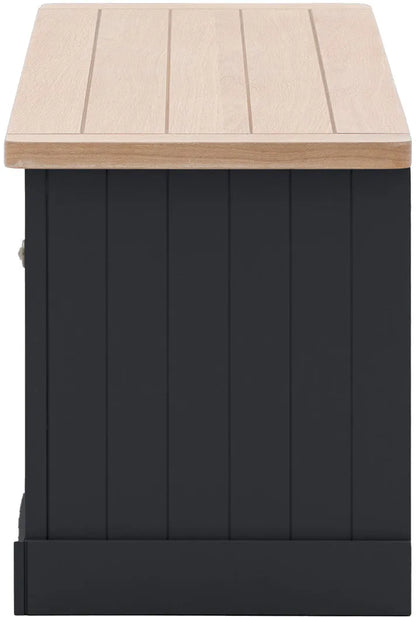 Gallery Direct Eton Media Unit in Meteor