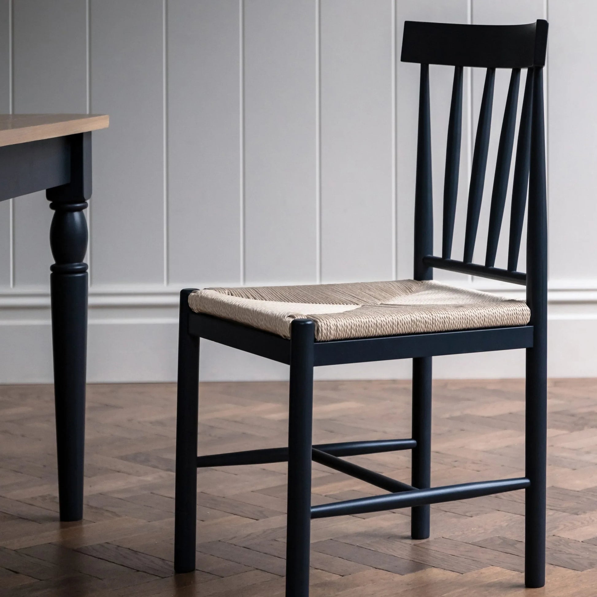 Gallery Direct Eton Pair of Dining Chairs in Meteor