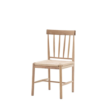 Gallery Direct Eton Pair of Dining Chairs in Natural