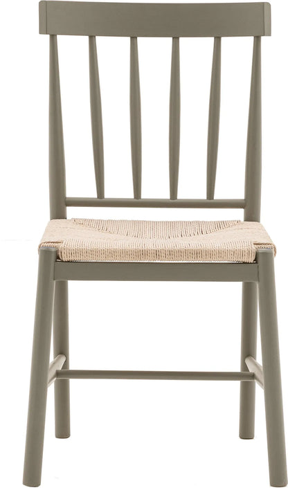 Gallery Direct Eton Pair of Dining Chairs in Prairie