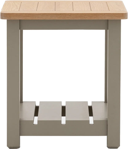 Gallery Direct Eton Side Table in Prairie