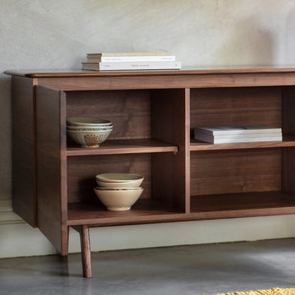Gallery Direct Madrid 2 Door 3 Drawer Sideboard in Walnut