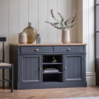 Gallery Eton 2 Door 2 Drawer Sideboard in Meteor